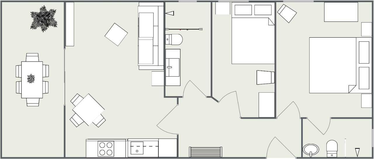 Apartmani Ksenija Tučepi Eksteriør billede