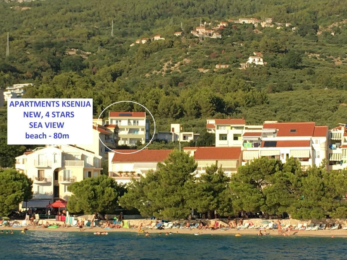 Apartmani Ksenija Tučepi Eksteriør billede